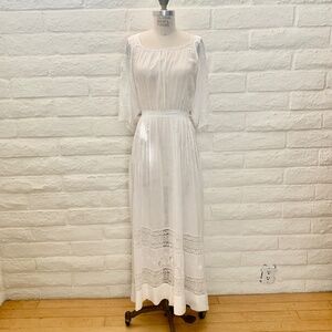 Doen-Style Edwardian White Gown